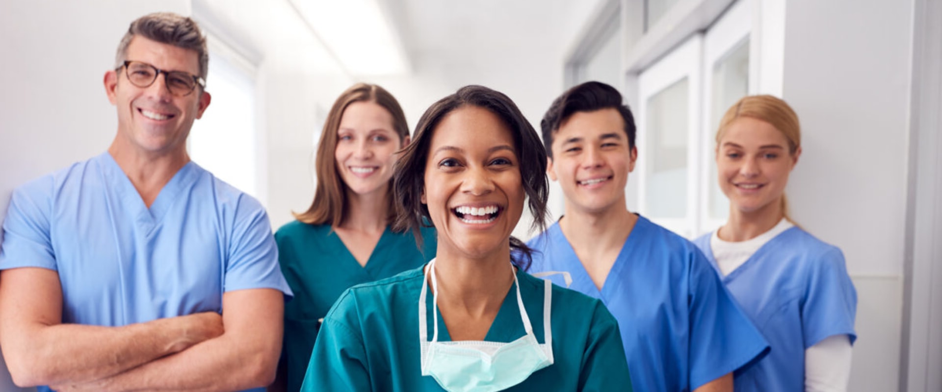 What are 5 health care professionals?